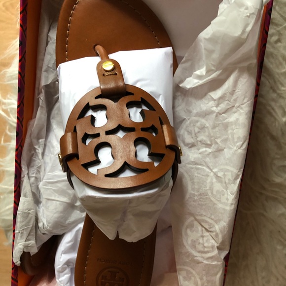 NIB Tory Burch Miller sandals. - Picture 6 of 7